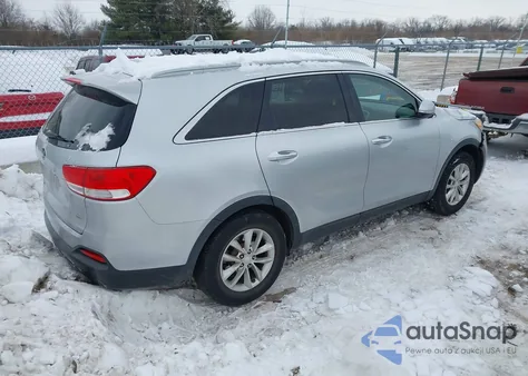 2016 Kia Sorento 2.4L Lx from USA, damaged, VIN 5XYPG4A38GG023752